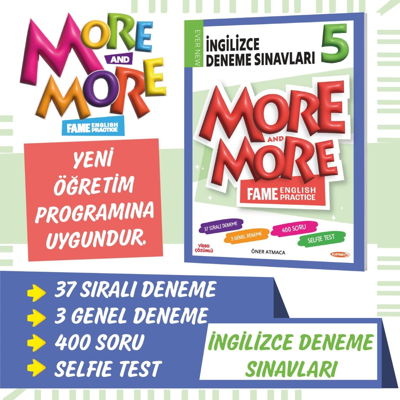 More & More 5 Selfie Test İngilizce Deneme Sınavları – moreandmorekitap.com