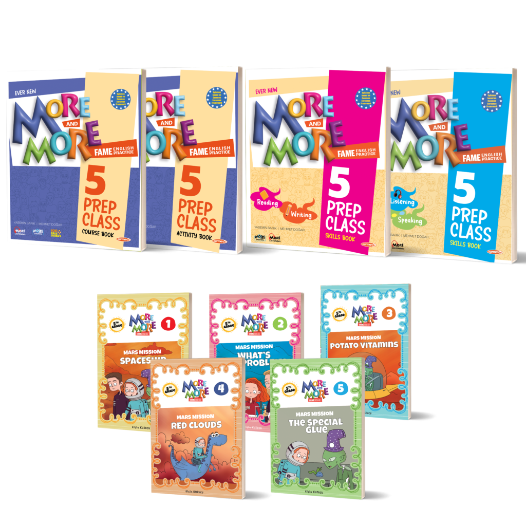 More&More 5 Prep Class 5’li Set (Hikaye Seti + Course Book + Activity ...